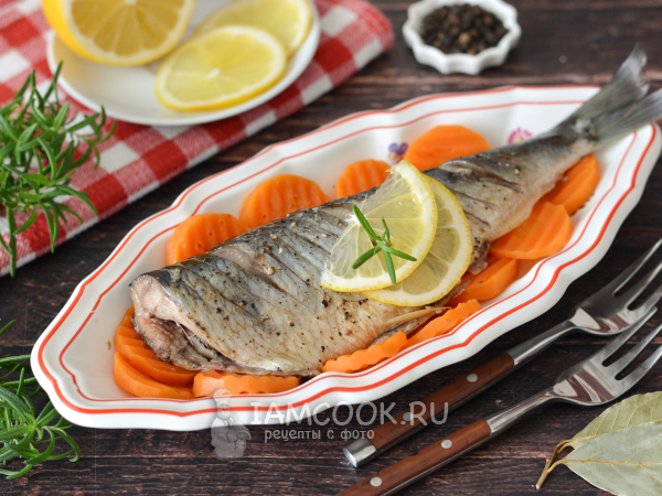 Сельдь на пару, рецепт с фото