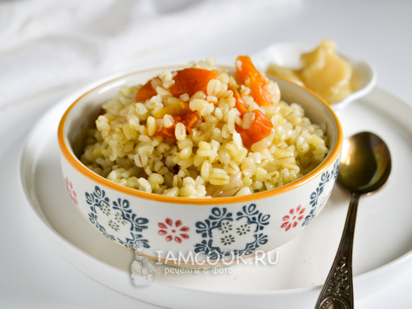 Булгур с сухофруктами, рецепт с фото