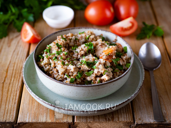 Гречка с мясом в афганском казане, рецепт с фото