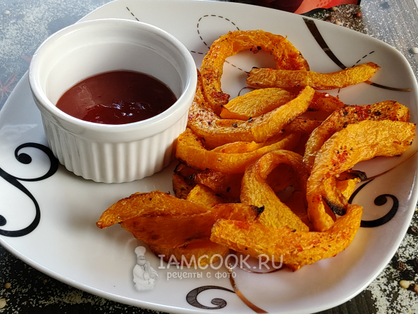 Тыква фри, рецепт с фото