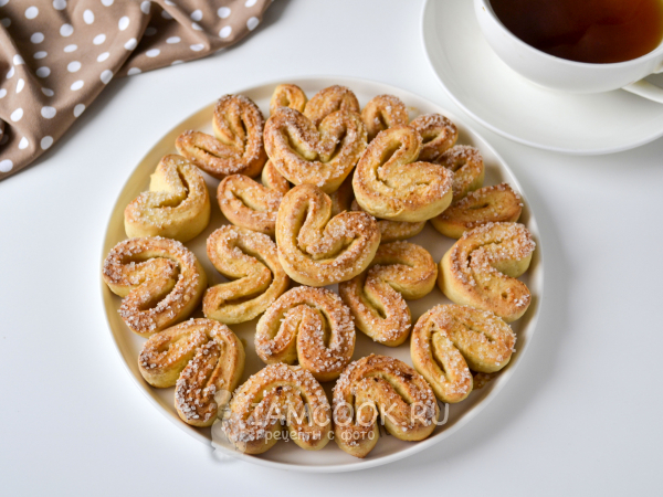 Творожное печенье «Сердечки», рецепт с фото