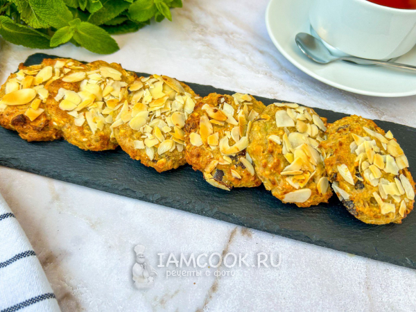 ПП-печенье из овсяной муки, рецепт с фото