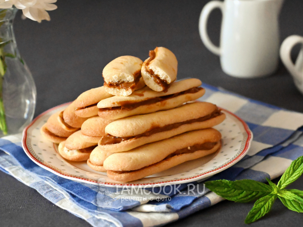 Бисквитные палочки, рецепт с фото