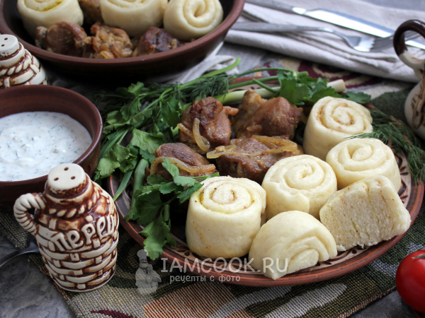 Даргинский хинкал, рецепт с фото