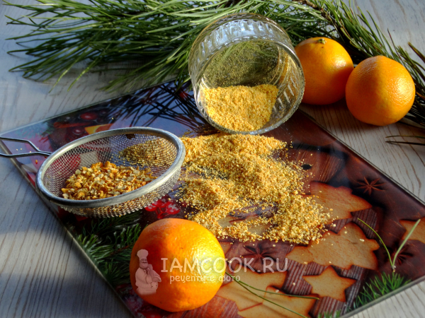 Ароматизатор из мандаринов, рецепт с фото