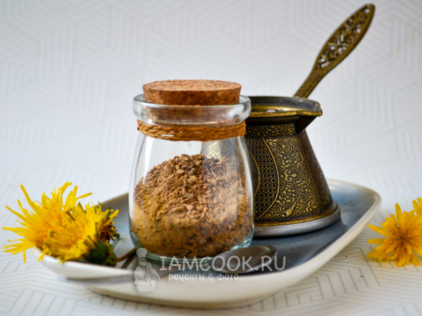 Кофе из корней одуванчика, рецепт с фото