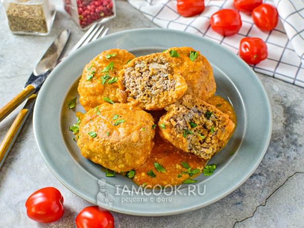 Тефтели из телятины, рецепт с фото