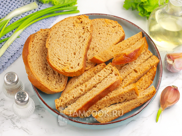 Гренки в аэрогриле, рецепт с фото