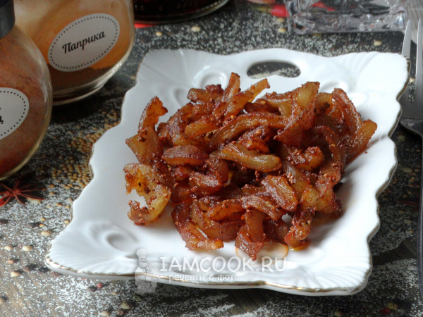 Жареная свиная шкурка, рецепт с фото