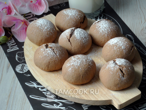 Пряники с шоколадной начинкой, рецепт с фото