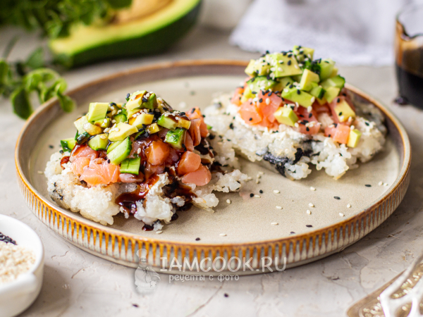 Суши-вафли, рецепт с фото