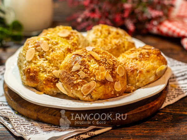 ПП творожные булочки, рецепт с фото