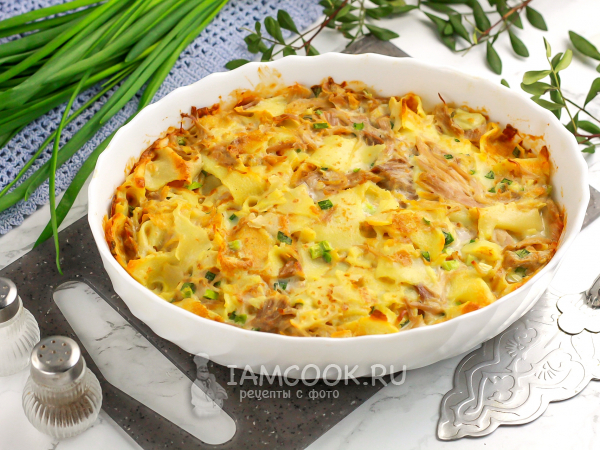 Рваный пирог из блинов, рецепт с фото