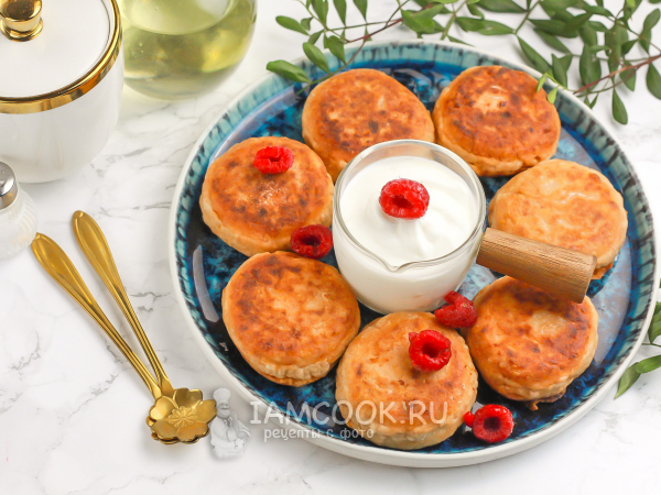 Карамельные сырники (из карамельного творога), рецепт с фото