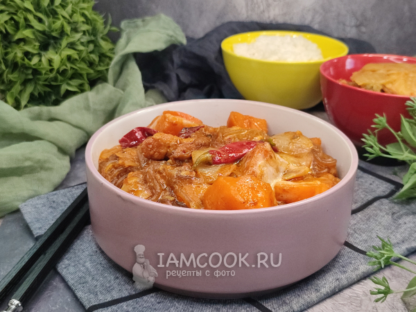 Таккальби (корейское блюдо), рецепт с фото