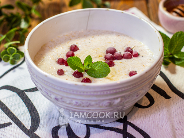 Каша из отрубей, рецепт с фото