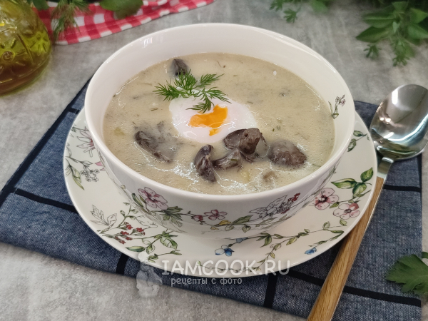 Кулайда (чешский грибной суп), рецепт с фото
