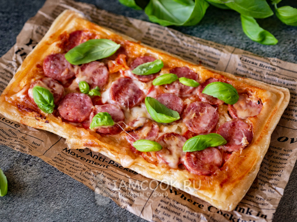 Пицца в мультипекаре, рецепт с фото