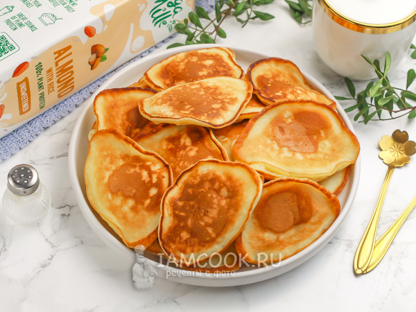 Оладьи на миндальном молоке, рецепт с фото