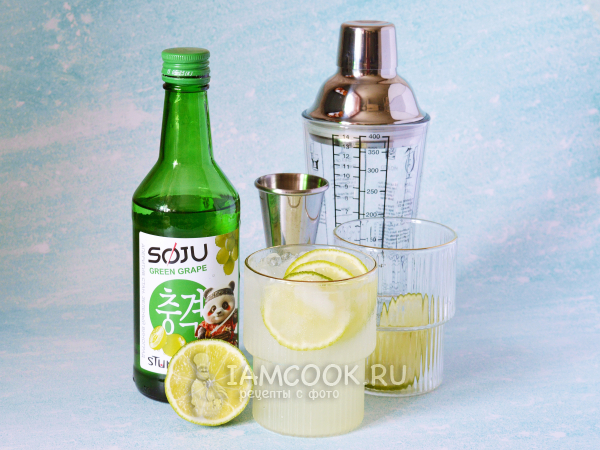 Коктейль Соджу Кайпиринья, рецепт с фото