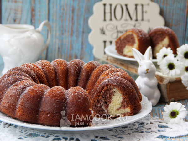 Кекс с шоколадной пастой, рецепт с фото