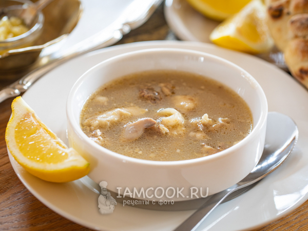 Келле пача (турецкий суп), рецепт с фото