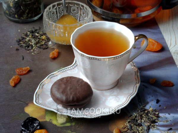 Чай с сухофруктами, рецепт с фото