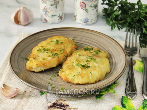 Куриные отбивные в яичном маринаде, рецепт с фото