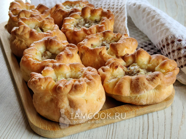 Вак-беляши на сметане, рецепт с фото