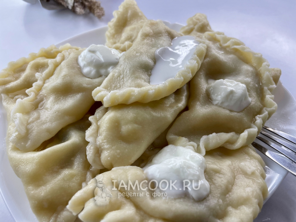 Вареники с сюрпризом на старый Новый год, рецепт с фото