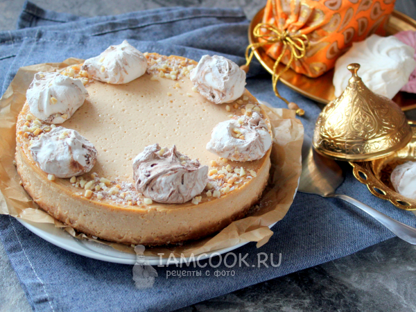 Чизкейк из ряженки, рецепт с фото