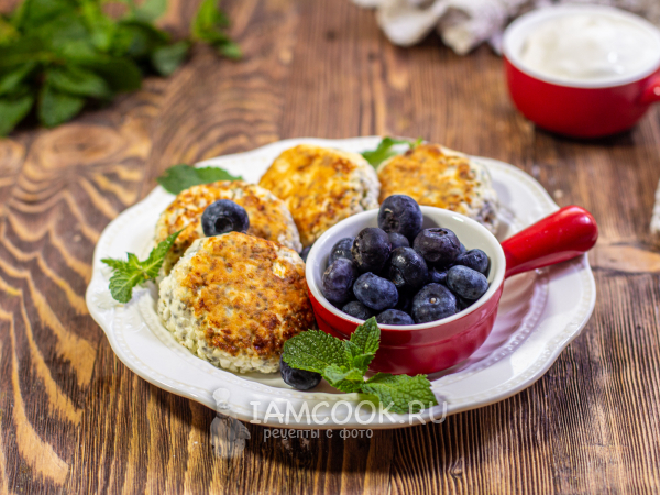 ПП сырники с семенами чиа, рецепт с фото