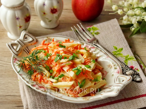 Салат «Школьный», рецепт с фото