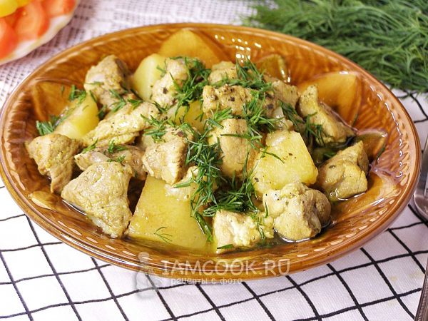 Казан-кебаб из свинины, рецепт с фото