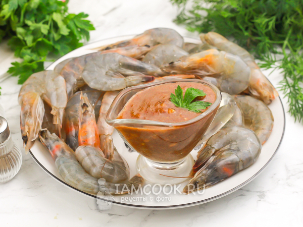 Маринад для креветок на гриле, рецепт с фото