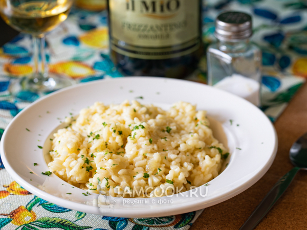 Ризотто 4 сыра, рецепт с фото