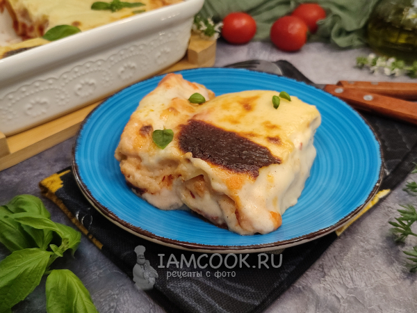 Каннеллони с рикоттой, рецепт с фото