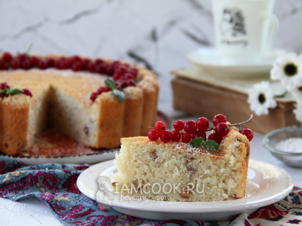 Кекс на миндальном молоке, рецепт с фото