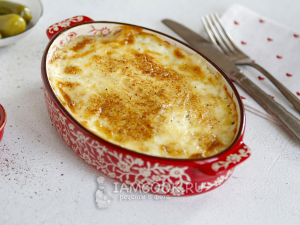 Постная запеканка из капусты в духовке, рецепт с фото