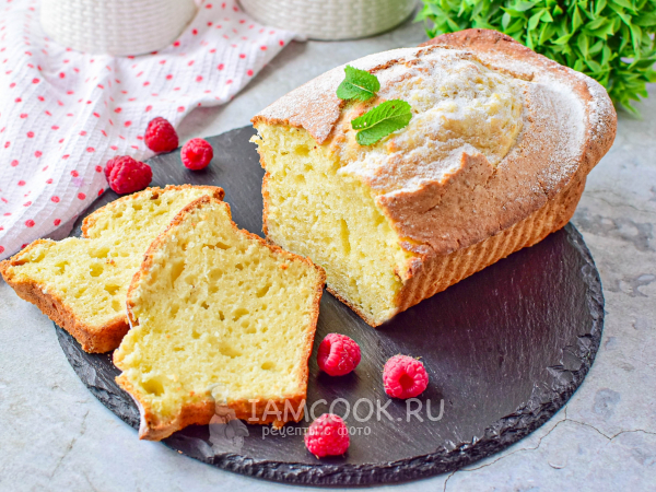 Творожный кекс с маскарпоне, рецепт с фото