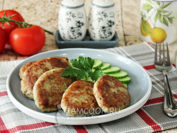 Котлеты из карася, рецепт с фото