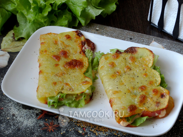 Картофельный сэндвич, рецепт с фото