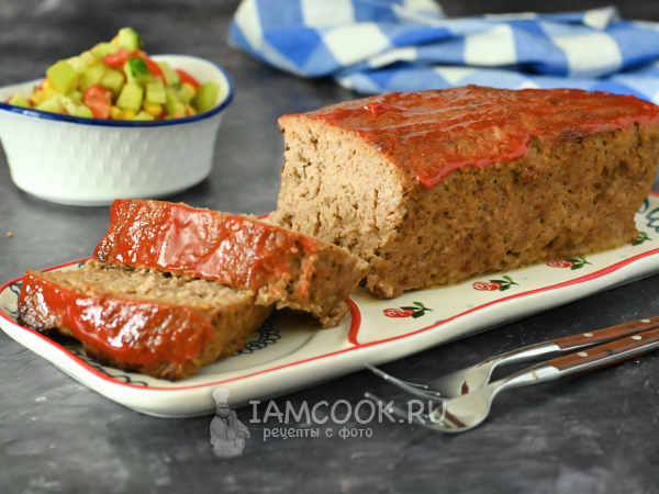 Митлоф (Meatloaf), рецепт с фото