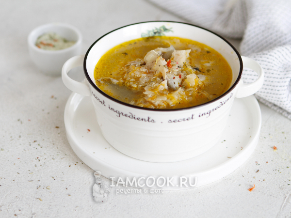 Суп из головы сазана, рецепт с фото