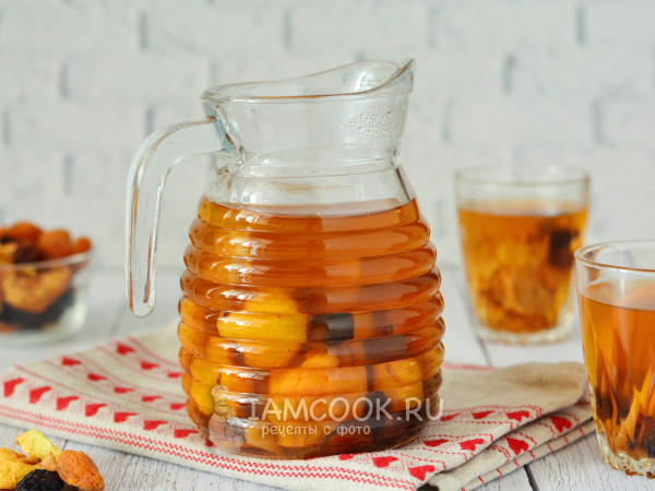 Компот из сухофруктов в мультиварке, рецепт с фото