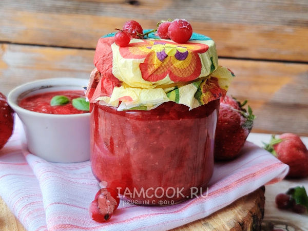 Джем из клубники и красной смородины, рецепт с фото