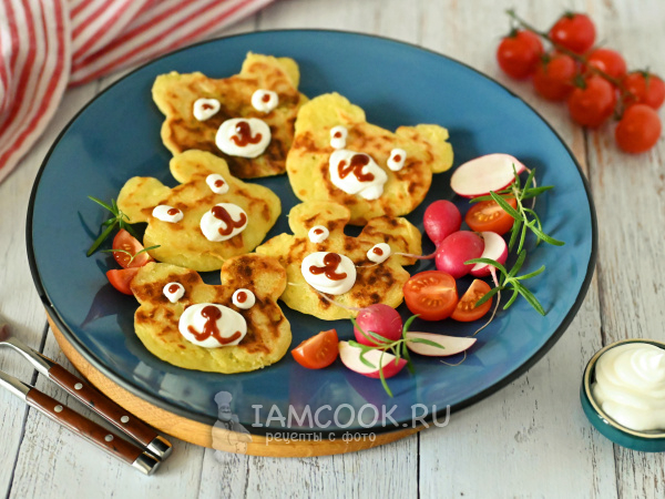 Драники для детей, рецепт с фото