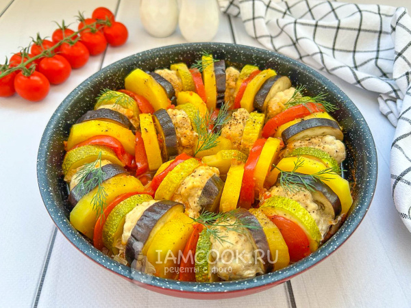 Рататуй с фаршем и картошкой, рецепт с фото