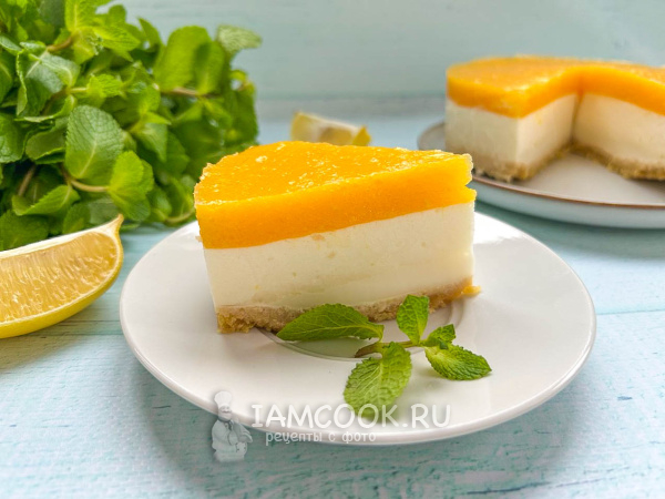 Чизкейк с манго, рецепт с фото