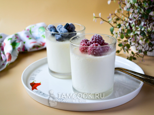 Йогурт без закваски в йогуртнице, рецепт с фото